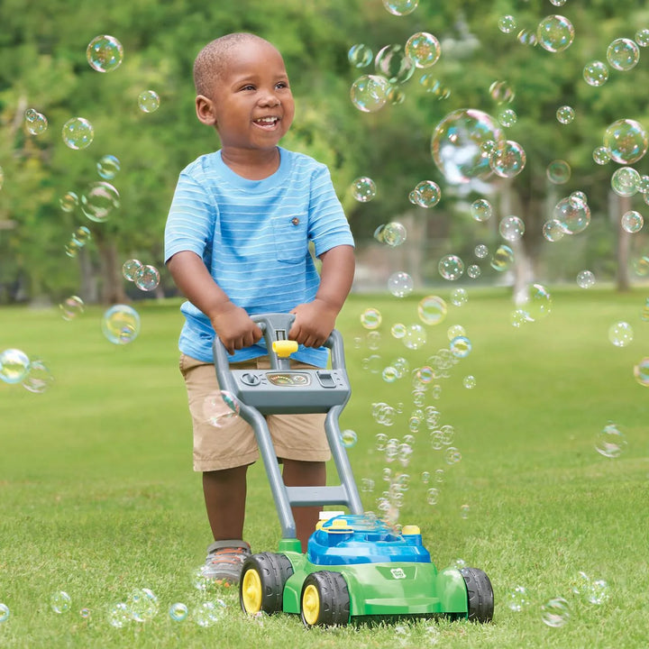 Push N Bubble Mower Toy with 4Oz Solution, Children Ages 2+