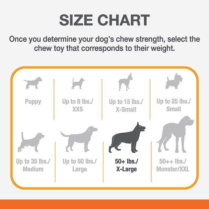 Power Chew Double Bone Dog Toy, Chew Toy for Dogs, Dog Toy