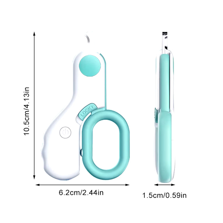 LED Pet Nail Clipper, Grooming Scissors for Cats, Small Dogs Nail Clipper, Pet Grooming Scissors