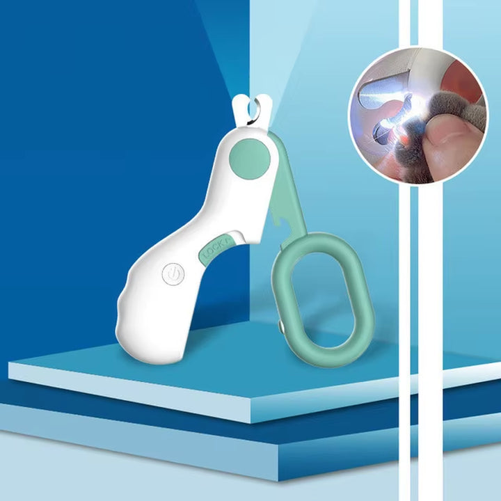 LED Pet Nail Clipper, Grooming Scissors for Cats, Small Dogs Nail Clipper, Pet Grooming Scissors