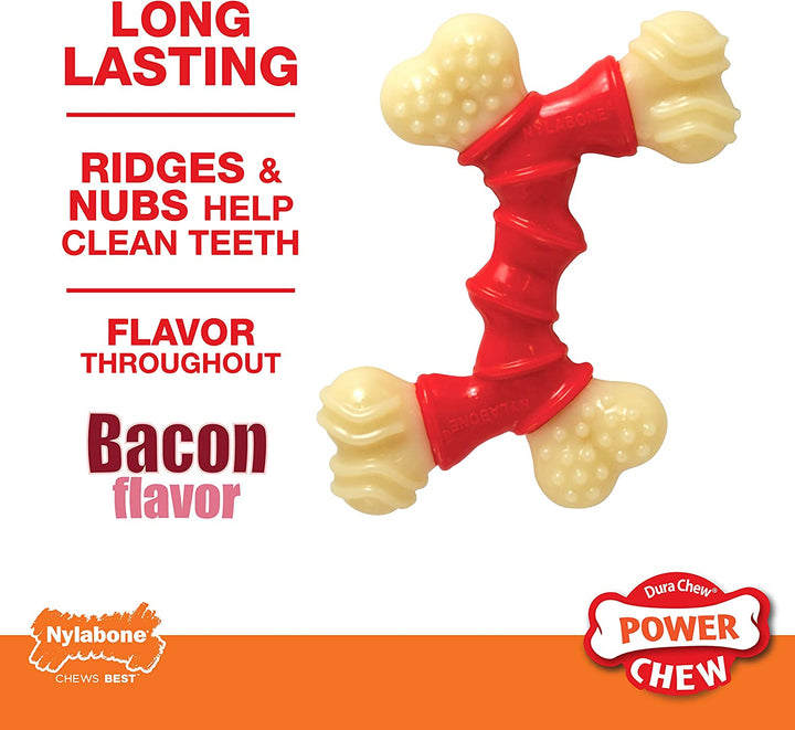 Power Chew Double Bone Dog Toy, Chew Toy for Dogs, Dog Toy